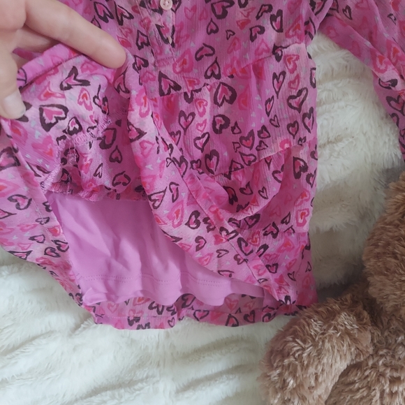 3/$20 Faded Glory Tank Lined Sheer Blouse - Picture 5 of 7